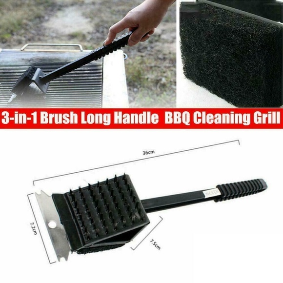 BBQ 3 in 1 Grilling Bush - Picture 1 of 1